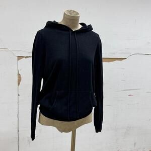 Brandy Melville Black Knit Hoodie